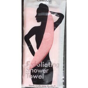 Exfoliating Body Shower Towel - Wash Cloth Beauty Scrubber Bath BLUE PINK GREEN